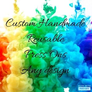 Custom Handmade Reusable Press on Nails